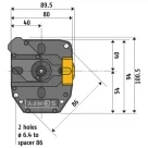 Foto af Motor Somfy RDO 60 CSI 60/12